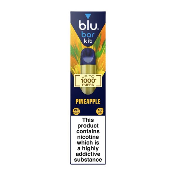 Blu Bar Prefilled Pod Kit - Pineapple Blu Bar Prefilled Pod Kit Pineapple