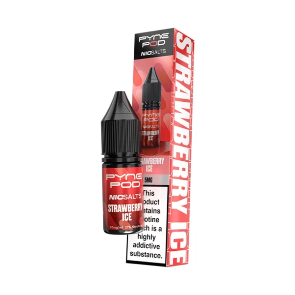 Pyne Pod Nic Salts - Strawberry Ice - 5mg Pyne Pod Nic Salts Glacée 5 mg